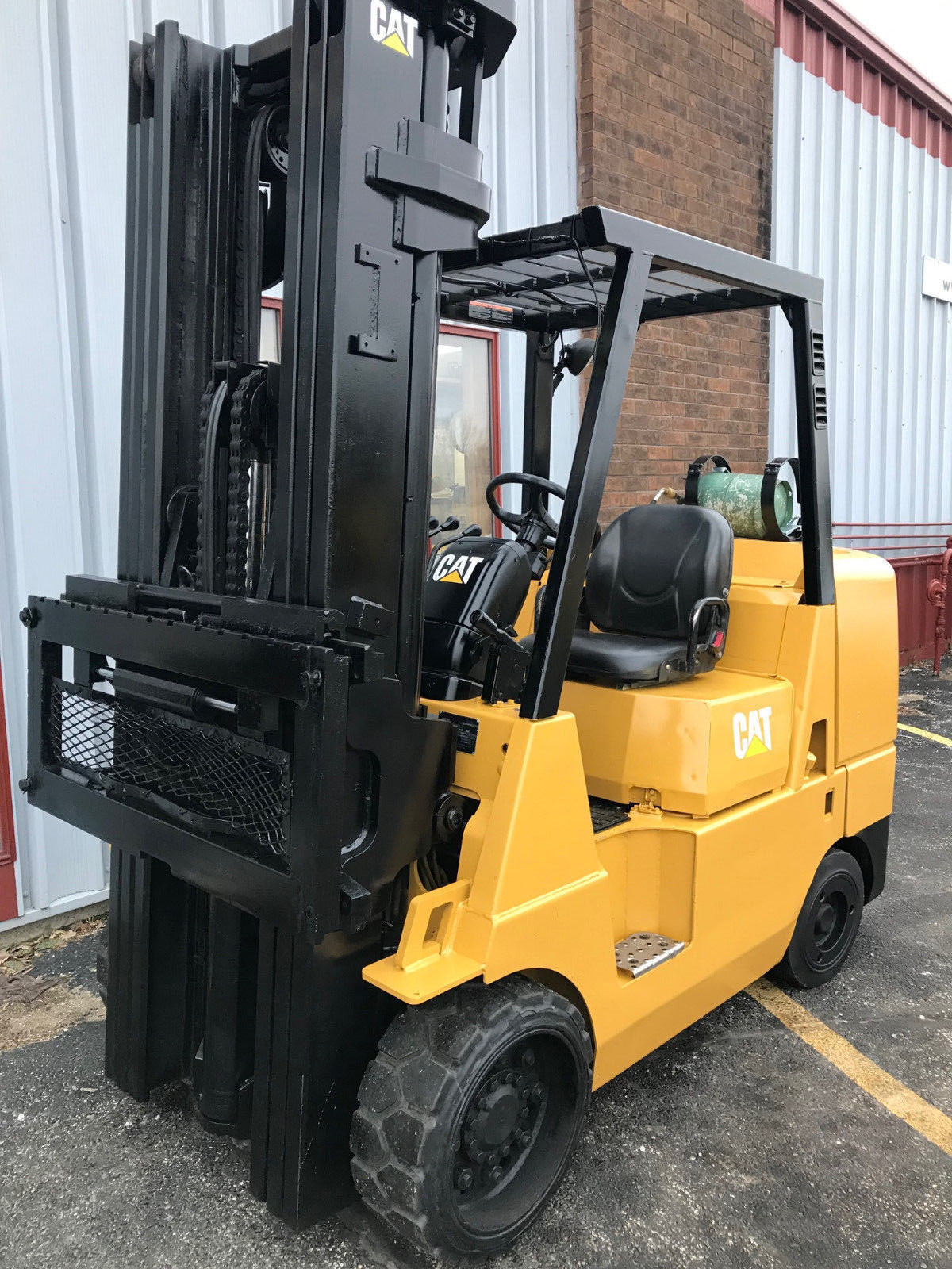2002 CATERPILLAR GC45K 10,000 lb  CUSHION TIRE FORKLIFT, LIFTTRUCK, HI LO