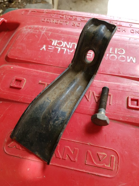 Holden HK HT HG Spare Wheel Bracket Mount with Original ...
