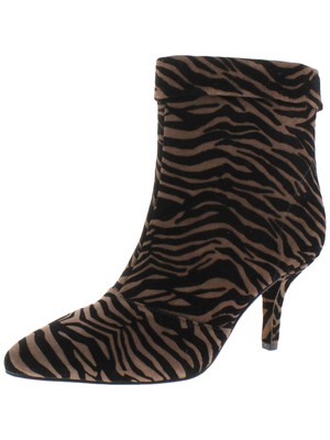

Женские коричневые кожаные ботильоны VINCE CAMUTO Zerbra со шпильками Amvita Stiletto, Коричневый, VC-AMVITA