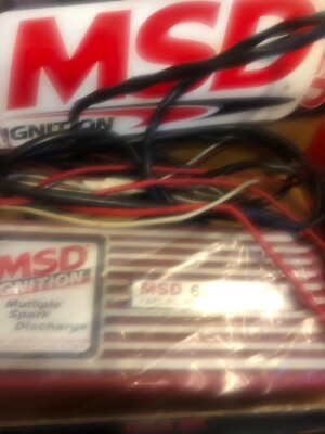 MSD DIGITAL 6A IGNITION CONTROL; PN 6201; LIKE NEW/Used on a Demonstrator  