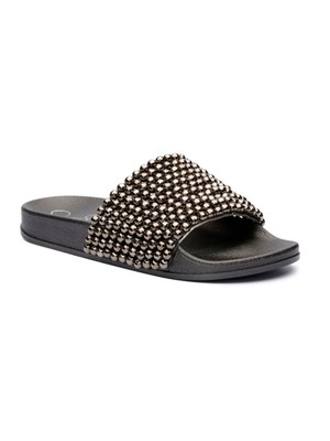 Женские черные босоножки-слипоны JESSICA SIMPSON Pool Saycie с круглым носком, 5 м