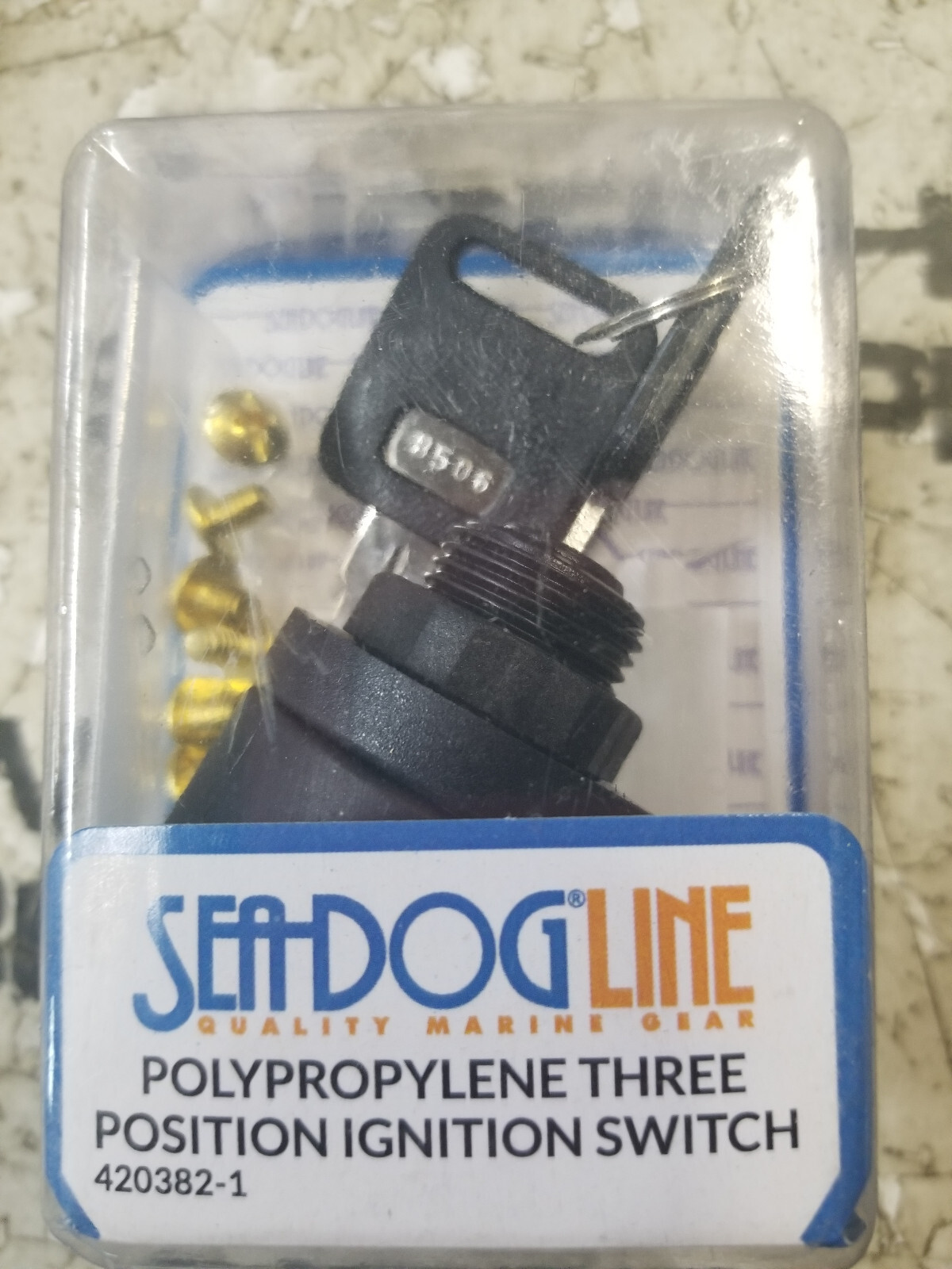 Sea-Dog 420382-1 Magneto Style 1 Three Position Ignition Switch - Picture 1 of 2