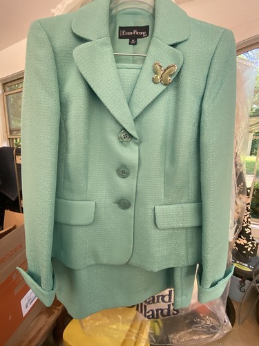 Evan Picone Skirt Suit Size 6P