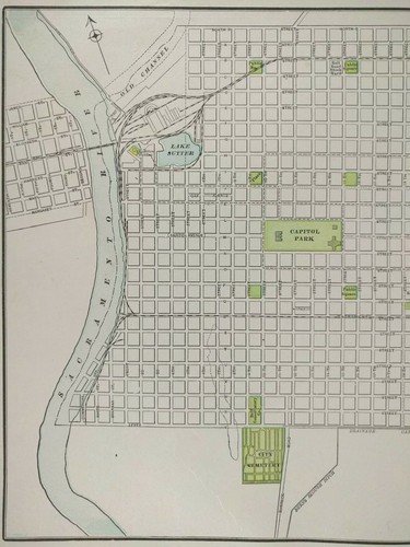 Vintage 1902 SACRAMENTO Map 14