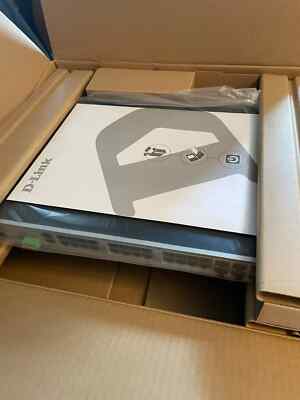 NEW. D-Link DGS-3420-28TC   L2+ Switch 28pt. Never-Been-Out-Of-The-Box