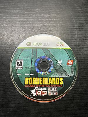 Borderlands Double Game Add-On Pack (Xbox 360 2010) Free Shipping