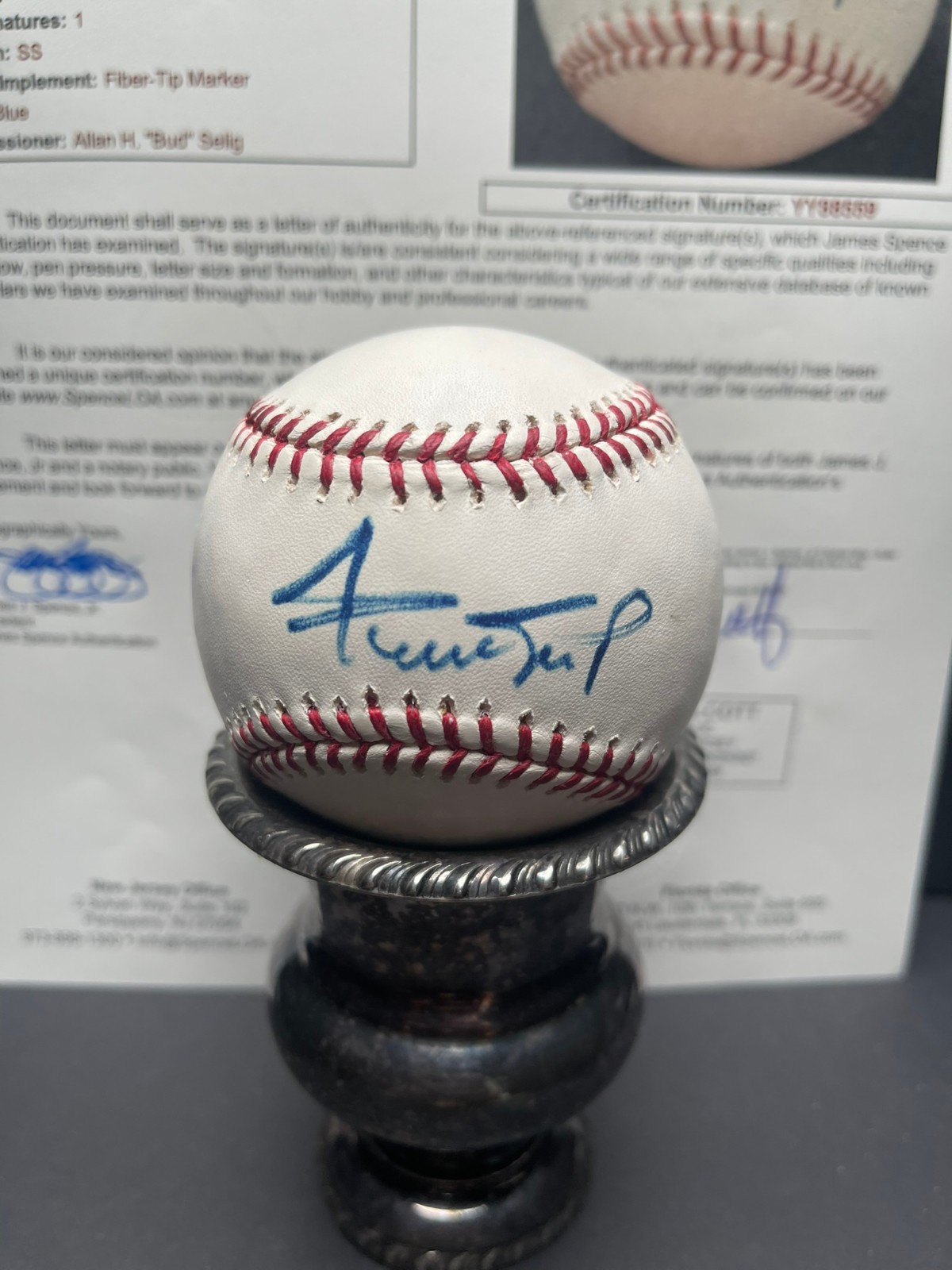 WILLIE MAYS❗️直筆サイン❗️ Willie Mays Signed Autographed NL Baseball Giants JSA