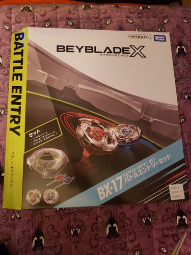 TAKARA TOMY Beyblade X 'Battle Entry Set' w/ Stadium BX-17