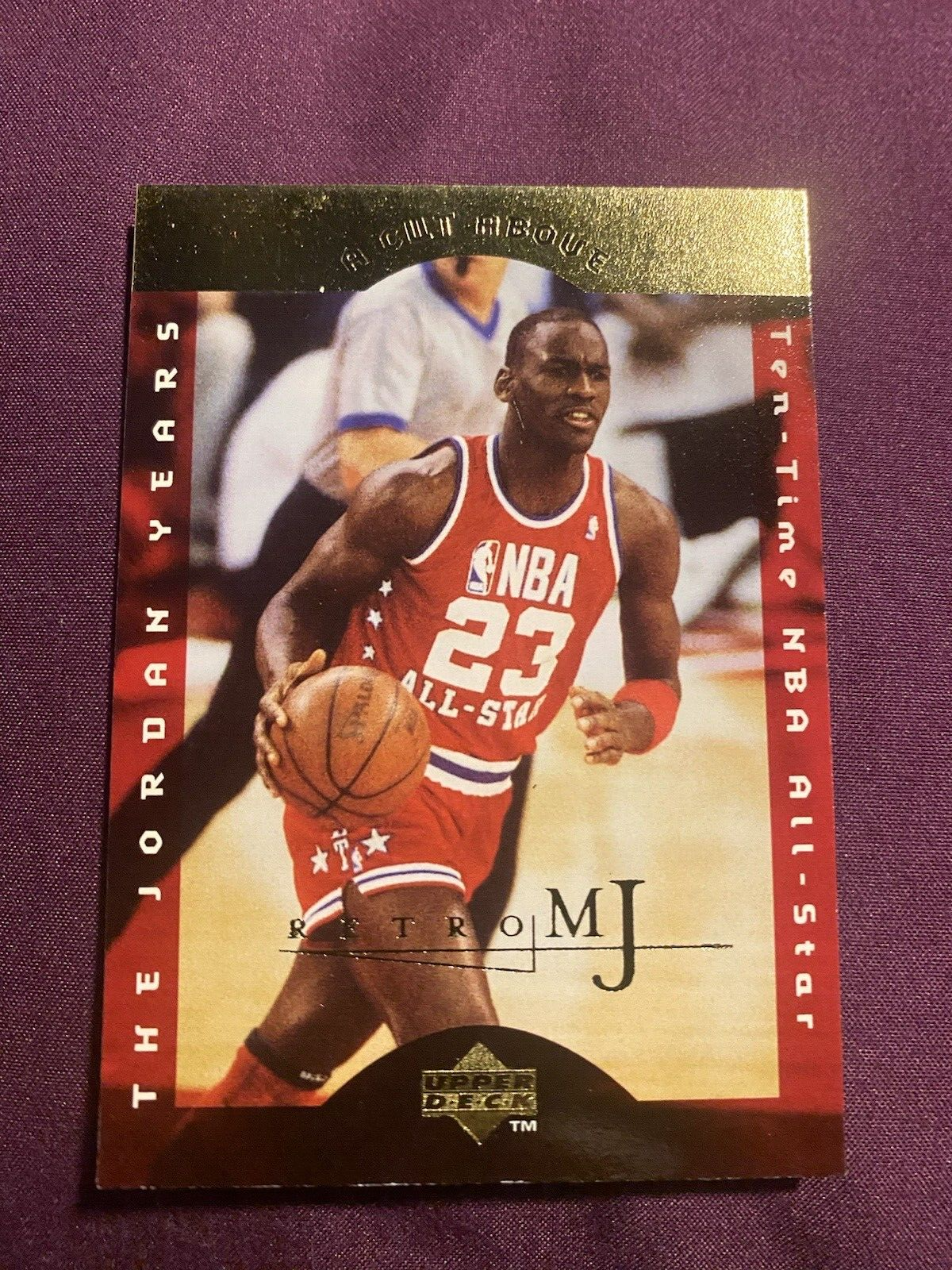 その他 UPPER DECK  CAREER SET MICHAEL JORDAN 1999 Upper Deck MJ Career Collection - #36 Michael Jordan NM