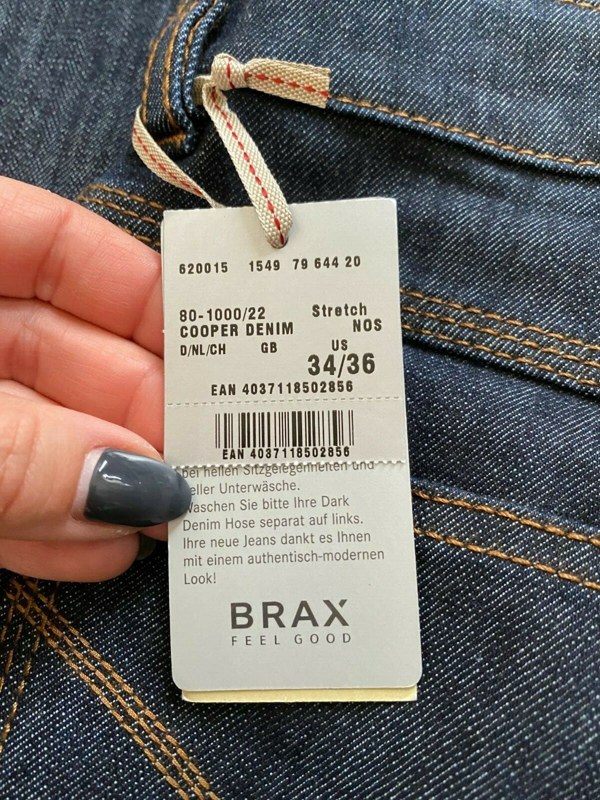 Джинсы Brax BNWT 34x36 men's jeans 