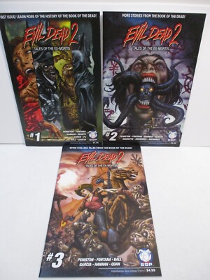 Evil Dead 2 Tales of the Ex-Mortis #1-3 - Space Goat Productions 2015