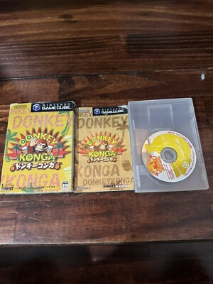 Nintendo GameCube Donkey Konga Complete In Box CIB Japan JPN | US SELLER