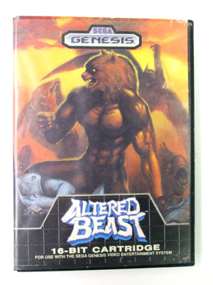 ALTERED BEAST (SEGA GENESIS, 1989) 16BIT CARTRIDGE, TESTED WORKING, NO INSTRUCTS
