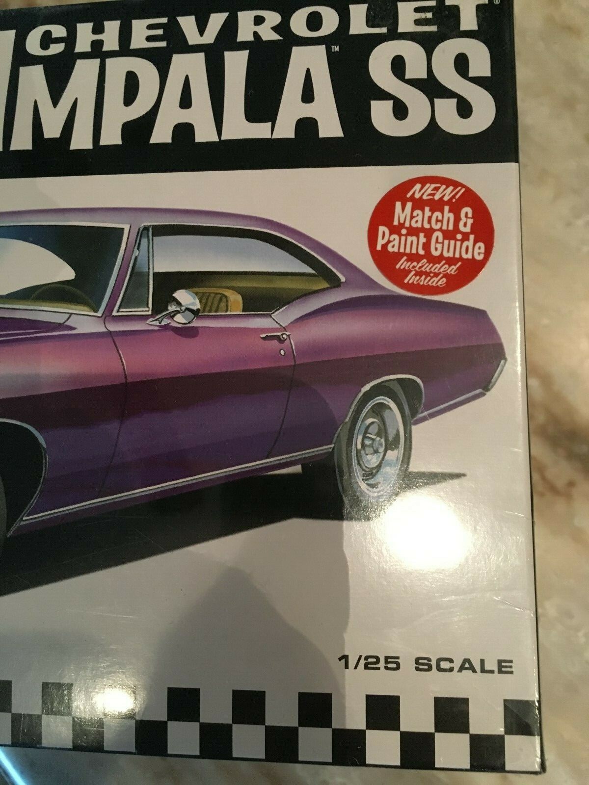 AMT /25 1967 Chevrolet Impala SS Authentic Model Kit NIB