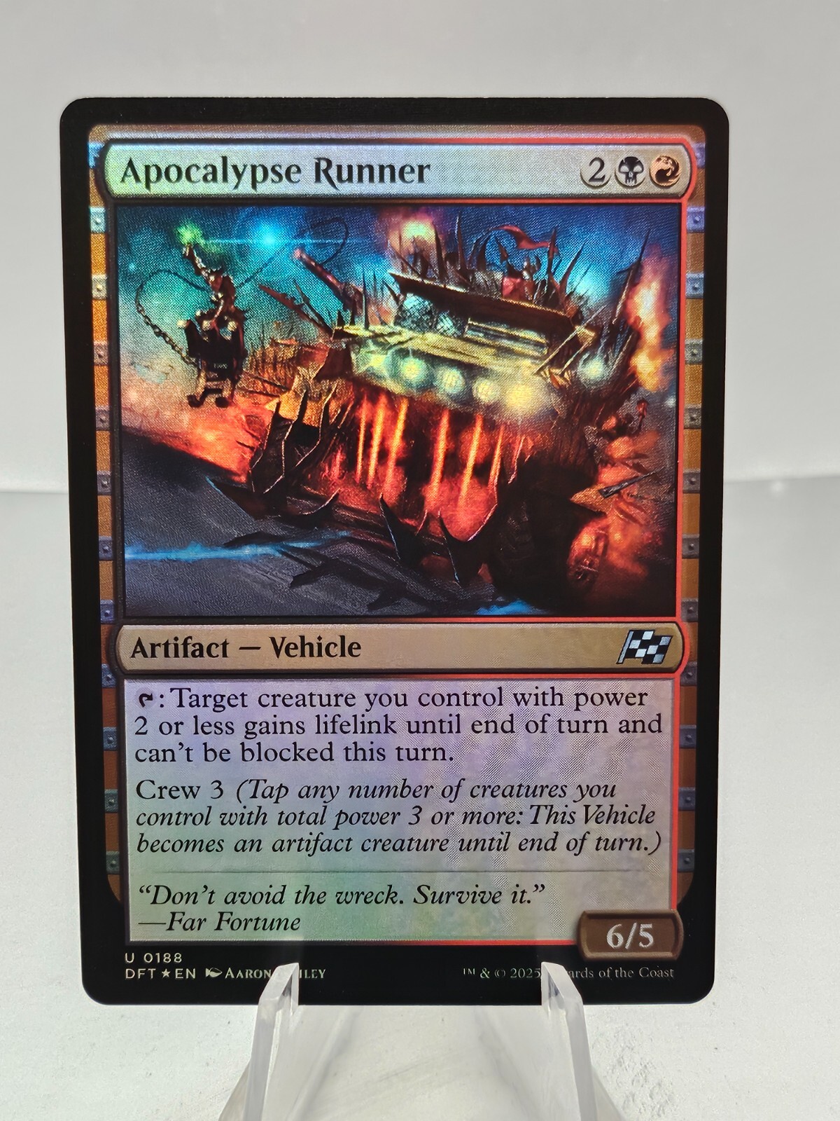 Apocalypse Runner - 188 - Foil - DFT - NM - MTG Magic the