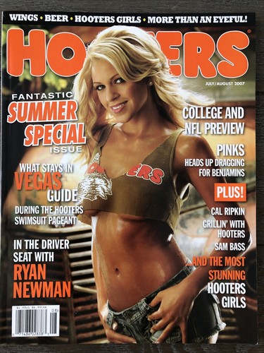 【ブックマーク56】Hooters フーターズ・セット NEW~ HOOTERS Girl Uniform Set TANK TOP SHORTS POUCH & NAME