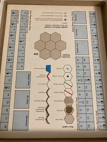 GDW 8th Army Operation Crusader The Winter Battles For Tobruk 1941 Board Game