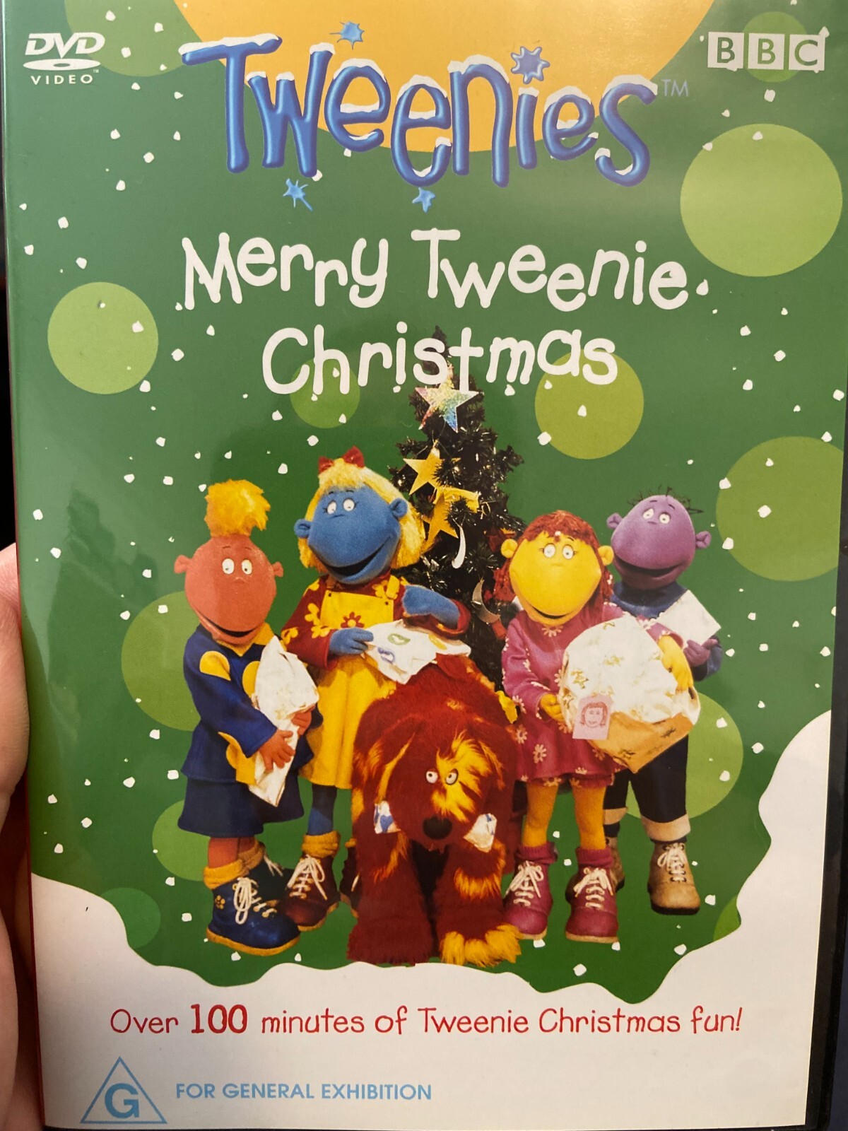 Tweenies - Merry Tweenie Christmas region 4 DVD (kids puppet