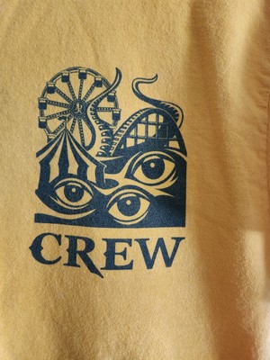 Dcg Con Crew Shirt Dark Carnival Games ICP Yellow Medium Tshirt