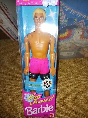 1998 Sun Jewel Ken Doll By Mattel