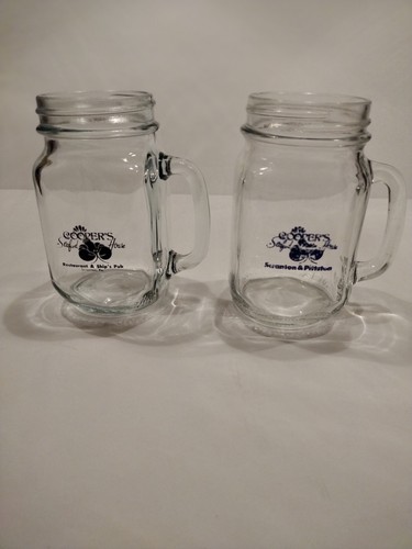 Cooper's Seafood Mugs Canning Jar Style Mugs