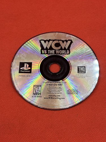 PlayStation - PS★WCW VS THE WORLD GREATEST HITS 海外版 Wcw Vs The World GH Greatest Hits (Sony Playstation 1 ps1