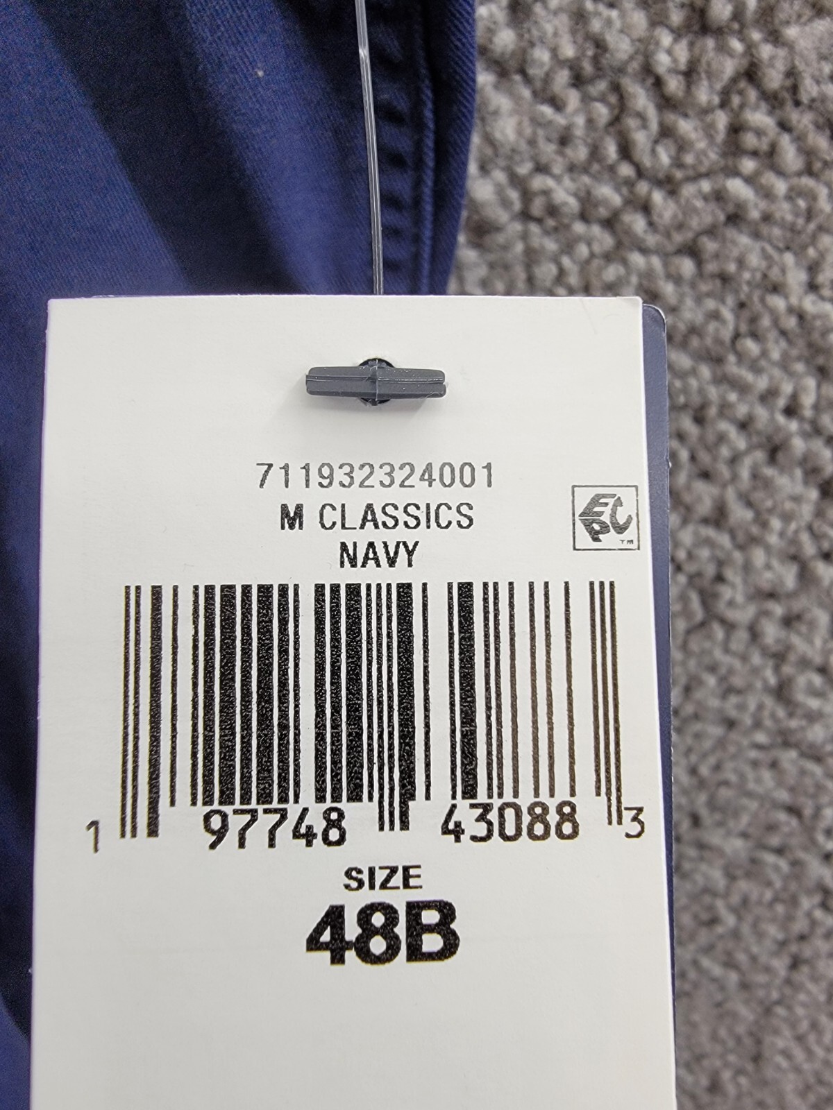 Polo Ralph Lauren Big & Tall Classic-Fit Chino Shorts Men's 48B Newport Navy - Picture 18 of 18