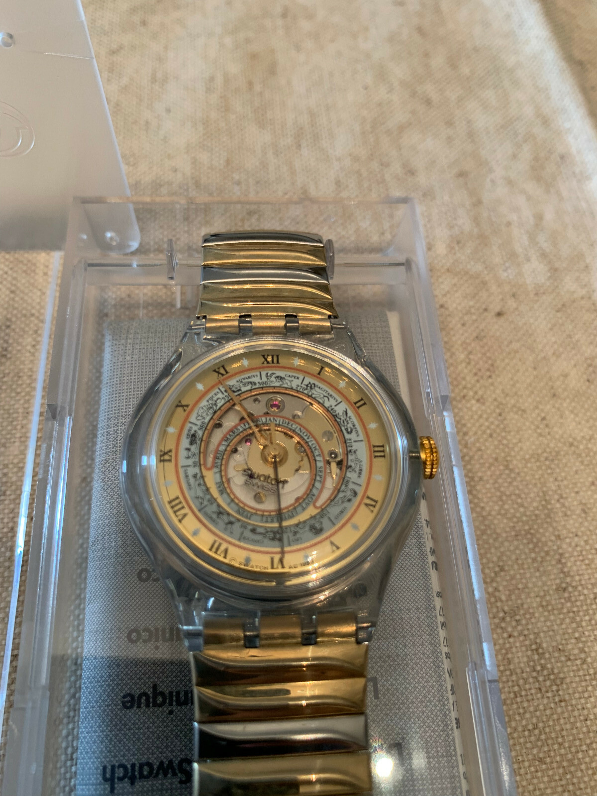 swatch automatic 1993 SERTI MISTERIES レア