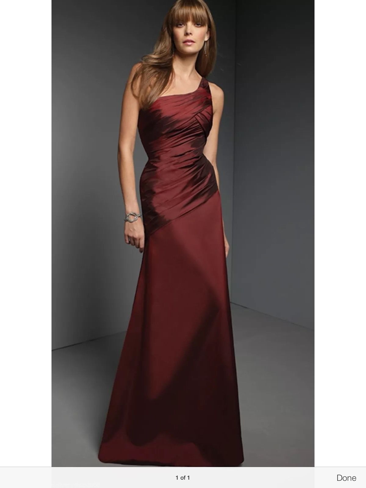 Taffeta Sleeveless Bridesmaid Dresses