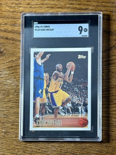 Kobe Bryant　Topps　RC　#138　1996-97　ルーキー 1996-97 Topps KOBE BRYANT #138 Rc Rookie 💎 DSG 9 Mint | eBay