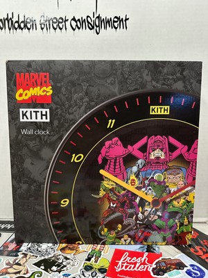 Kith x Marvel Super Villains Team Up Clock
