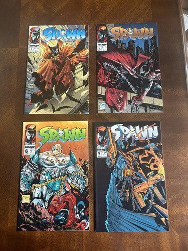 Spawn #3,5,6,7 First Print 1st App. Billy Kincaid Image
