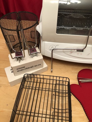 Big George Foreman Rotisserie  CLEAN AND COMPLETE!