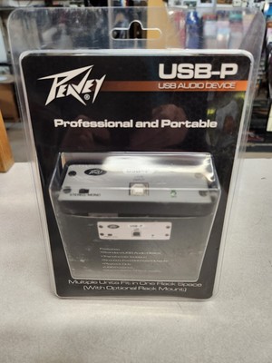 Peavey USB-P USB Portable Device Windows or Mac OS Compatible Brand New