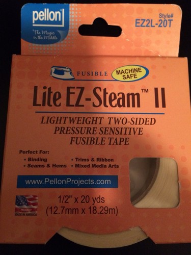 NIP: Pellon Lite EZ-Steam II Lightweight 2-Sided Pressure Sensitive Fusible Tape