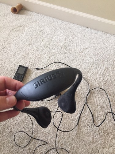 Sirius Stiletto 2 Satellite Radio With Headphones Activated