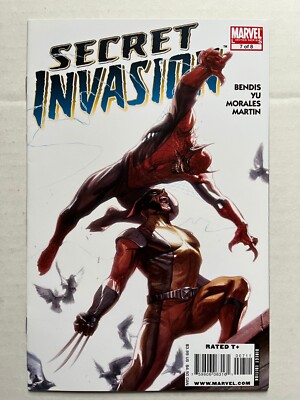 Secret Invasion #7 Marvel Comics 2008 VF Bendis