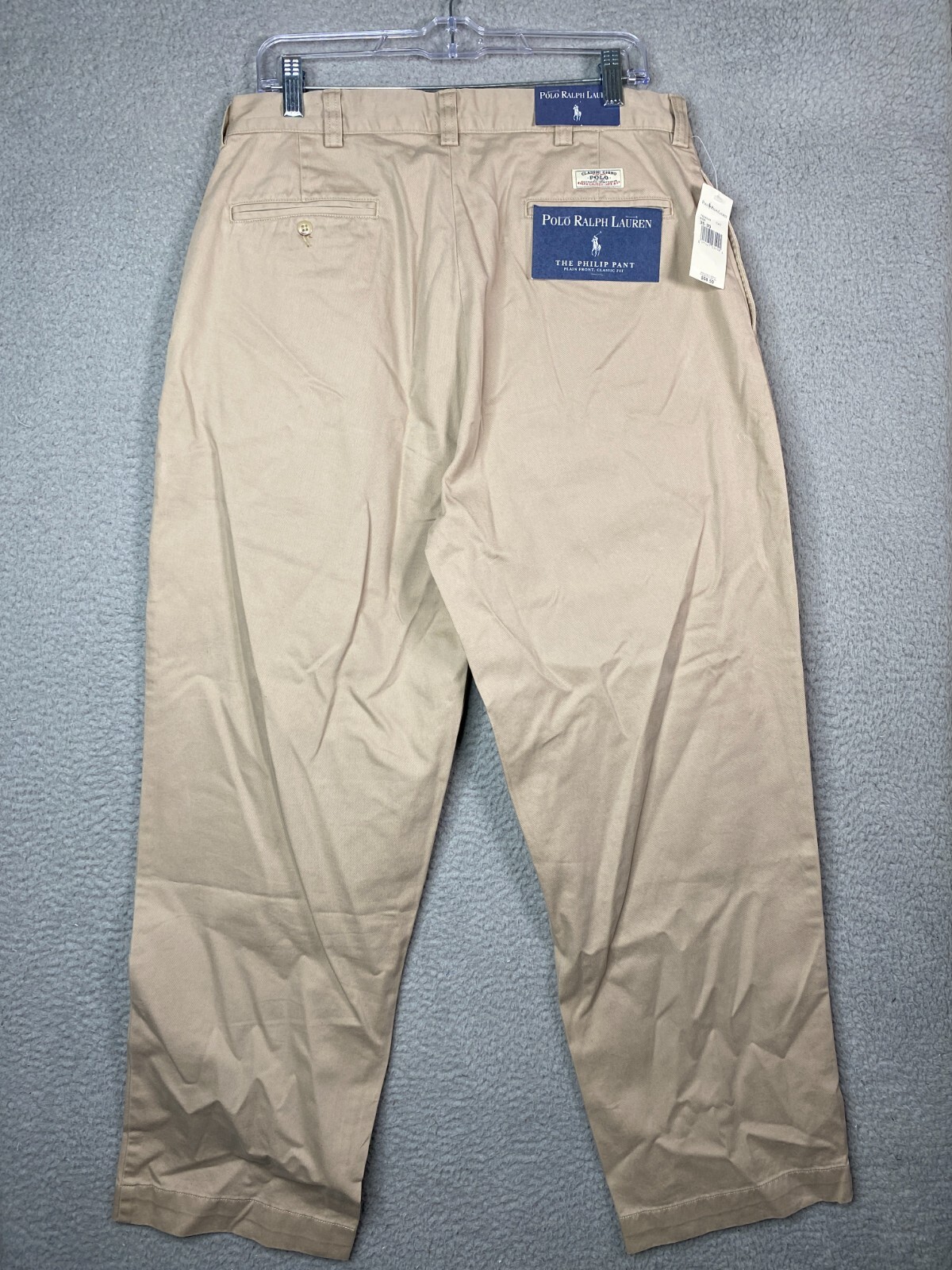 Polo Ralph Lauren The Philip Pants Mens 35x30 Beige Classic Polo Ralph Lauren The Philip Pants Mens 35x30 Beige Classic