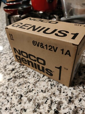 NOCO GENIUS1 (Replaces G750) 1 Amp Smart Battery Charger Maintainer Desulfator
