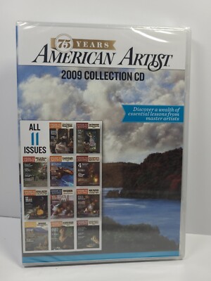 American Artist 2009 Collection CD by Interweave (2012, CD-ROM) NEW, SEALED