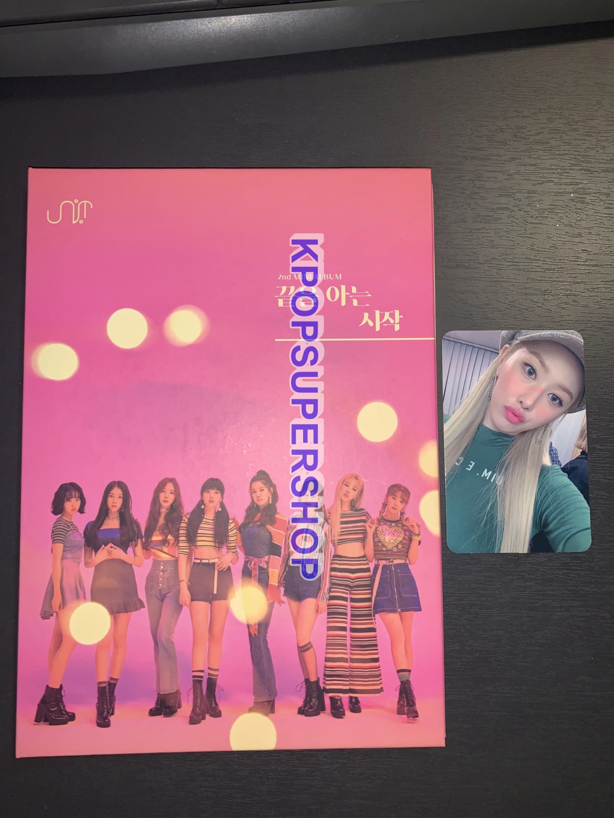 UNI.T 2nd Mini Album Begin With the End CD Euijin Photocard Great