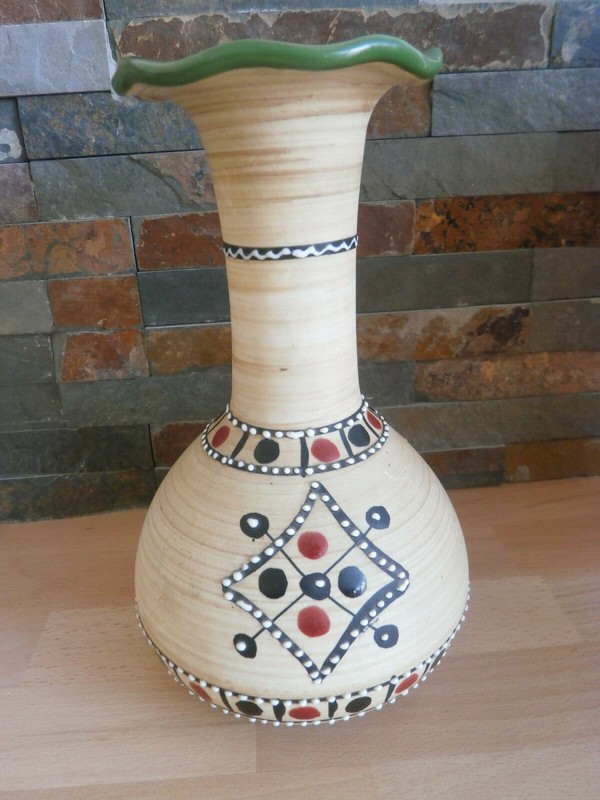 Vase Mid Century En Ceramique De Fima Italie