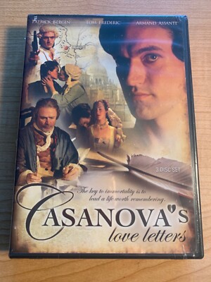 Casanova s Love Letters (3-DVD set) w/Patrick Bergin    BRAND NEW & SEALED!