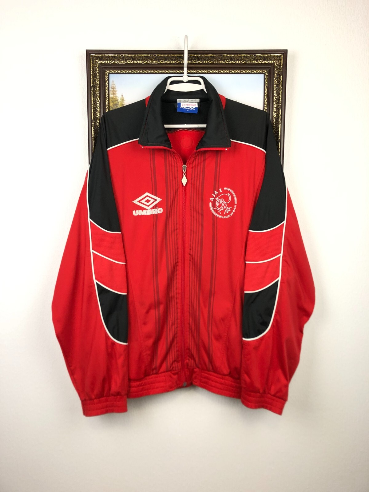 UMBRO AJAX アンブロ　アヤックス　ジャージ　　90s Vintage 90's Umbro Ajax Amsterdam Football Jacket Soccer