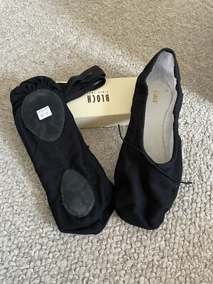 9.5E BLK Men s Canvas Ballet 