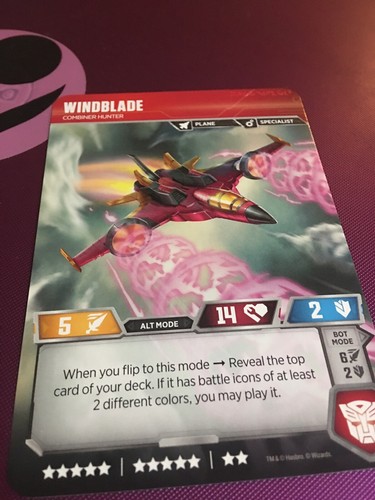Transformers TCG Wave 2 - Windblade SR46