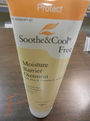 Medline MSC095382 Soothe&Cool Moisture Barrier Ointment 7oz. New. 12pcs