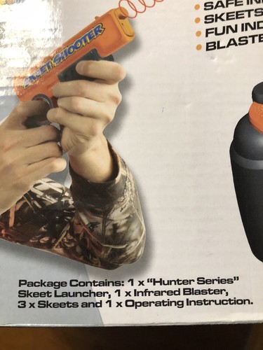 Skeet Shooter Hunter indoor/outdoor Rapid Target Infrared Game NIB