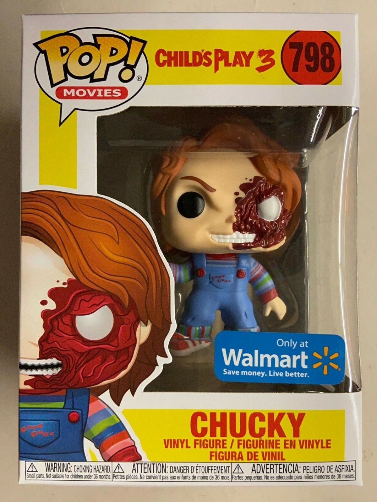 Funko Pop Horror Movies Childs Play 3 Walmart Exclusive Funko Pop Horror Movies Childs Play 3 Walmart Exclusive