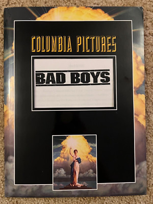 BAD BOYS 1995 MOVIE PRESS KIT WITH PHOTOS WILL SMITH MARTIN LAWRENCE